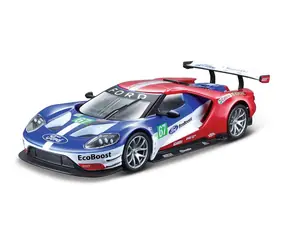 Bburago RACE 2017 Ford GT modro-červená 1:32 / od 3 let