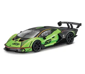 Bburago RACE Lamborghini Essenza SCV12 zelená & černá metalíza 1:32 / od 3 let