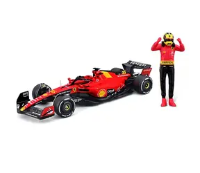 Bburago FORMULA RACING F1 Ferrari SF-23 (2023) s figurkou jezdce #16 Charles Leclerc / 1:24 / od 14 let