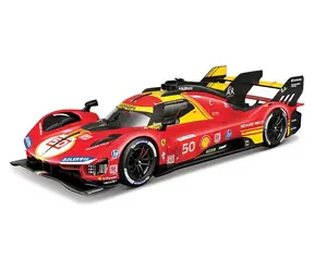 Bburago RACING FERRARI 499P 24H LE MANS CHAMPION 2024 červená / 1:18 / od 14 let