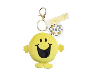 Rainbow Mr. Men Mr. Happy Klíčenka / od 18 měsíců