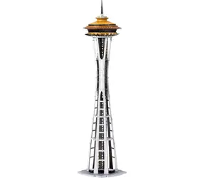 Metal Earth 3D puzzle Premium Series: Space Needle Světová výstava roku 1962 / 109 dílků / od 14 let