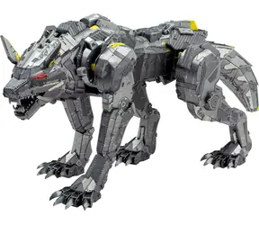 Metal Earth 3D puzzle Premium Series: Kybernetický vlk / 151 dílků / od 14 let
