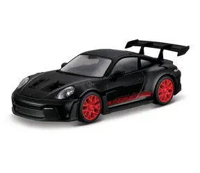 Bburago RACE Porsche 911 GT3 RS v dekorativním boxu černá / 1:43 / od 14 let