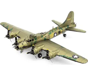Metal Earth 3D puzzle Flying Fortress B-17 / 76 dílků / od 14 let