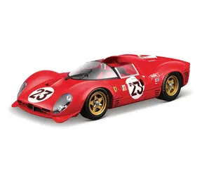 Bburago RACING MODEL KIT Ferrari 330 P4 Daytona 1967 červená / 1:24 / od 14 let
