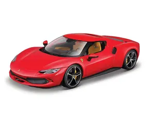 Bburago RACE+PLAY Ferrari 296 GTB červená / 1:18 / od 3 let