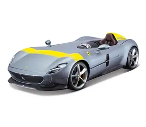 Bburago RACE+PLAY Ferrari Monza SP1 stříbrná / 1:18 / od 3 let