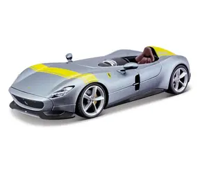 Bburago RACE+PLAY Ferrari Monza SP1 stříbrná / 1:24 / od 3 let
