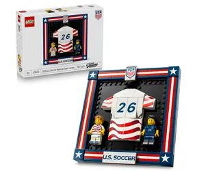 LEGO® Editions 43033 Dres národního fotbalového mužstva USA pro rok 2026 / Počet dílků: 167 / od 10 let