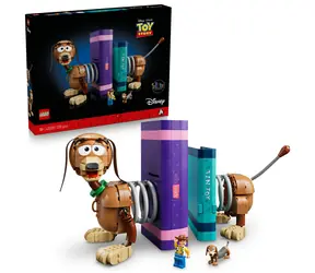 LEGO® Disney™ 43301 Knižní zarážky: Slinky z filmu Toy Story / Počet dílků: 1311 / od 18 let