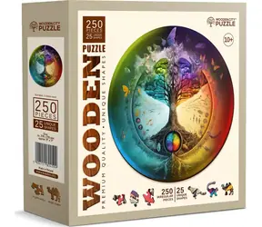 WOODEN CITY Dřevěné puzzle Strom života 250 dílků / od 10 let