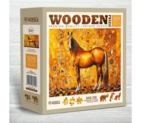 WOODEN CITY Dřevěné puzzle Vídeňský kůň 505 dílků