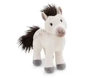 NICI plyš Pony Mony bílý 27 cm / GREEN kolekce / od 12 měsíců