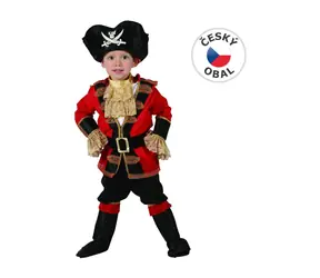 Made 03881 - Šaty na karneval - pirát 92-104 cm