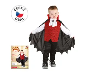Made 09646 - Šaty na karneval - upír 92 - 104 cm