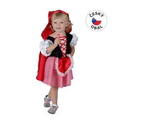 Made 50155 - Kostým na karneval - Červená Karkulka 92-104 cm
