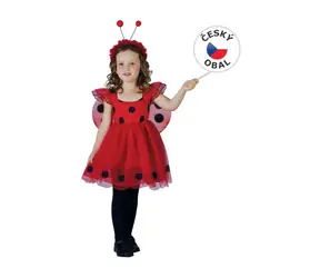 Made 50160 - Kostým na karneval - Beruška 92-104 cm