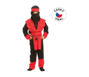 Made 50305 - Kostým na karneval - Ninja pavouk 110-120 cm