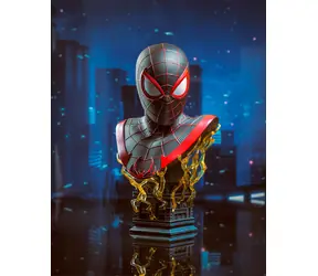 Diamond Select Miles Morales - Spider-Man - Legends in 3D Bust 1/2 - 25cm