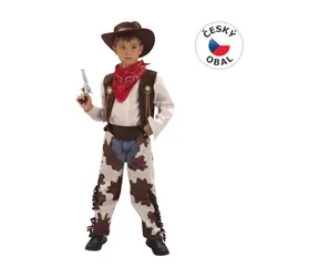 Made 55428 - Kostým na karneval - Kovboj 120-130 cm