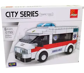Made 21122 Malý mechanik - ambulance / 255 kostek / od 6 let