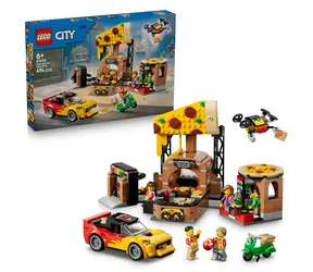 LEGO® City 60496 Rozvoz pizzy a vozidla / Počet dílků: 494 / od 6 let