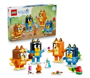 LEGO® Bluey 11217 Bluey a její rodinka z kostek / Počet dílků: 466 / od 5 let