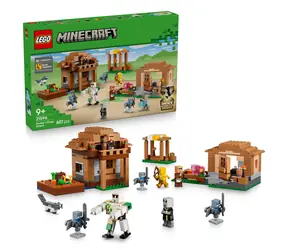 LEGO® Minecraft® 21596 Útok Mága na vesnici / Počet dílků: 607 / od 9 let