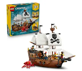 LEGO® Creator 3 v 1 31387 Kultovní pirátská loď / Počet dílků: 1074 / od 9 let