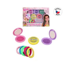 Made 20790 - Vlasové studio set s barvami na vlasy, gumičkami a doplňky / od 5 let