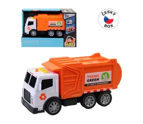 Made 24314 - Auto popeláři / na baterie / světlo + zvuk / od 3 let