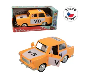 Made 91028 - Auto retro VéBéčko na setrvačník 17 cm / od 3 let