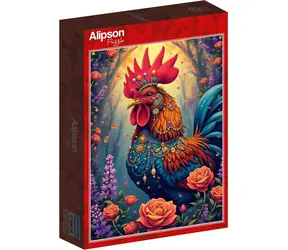 ALIPSON Puzzle Tajná kohoutí zahrada / 1000 dílků / od 14 let
