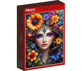 ALIPSON Puzzle Květinová žena / 1000 dílků / od 14 let