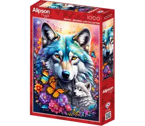 ALIPSON Puzzle Mateřská láska: Vlci / 1000 dílků / od 14 let