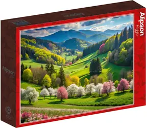 ALIPSON Puzzle Jarní procházka / 500 dílků / od 12 let