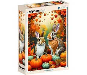 ALIPSON Puzzle Podzimní králíčci / 500 dílků / od 12 let