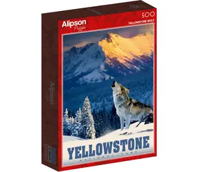 ALIPSON Puzzle Yellowstonský vlk / 500 dílků / od 12 let