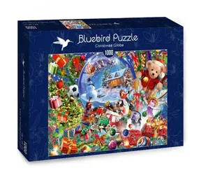 BLUEBIRD Puzzle Vánoční sněžítko / 1000 dílků / od 14 let