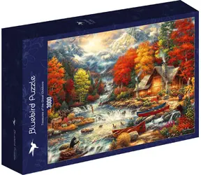 BLUEBIRD Puzzle Poklady divočiny / 3000 dílků / od 14 let