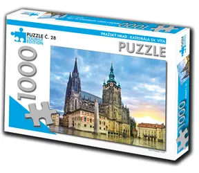 TOURIST EDITION Puzzle Katedrála sv. Víta, Praha (č.28) / 1000 dílků / od 14 let