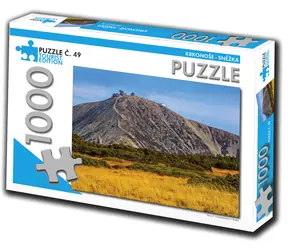 TOURIST EDITION Puzzle Krkonoše, Sněžka (č.49) / 1000 dílků / od 14 let