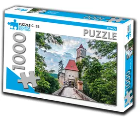 TOURIST EDITION Puzzle Zvíkov (č.33) / 1000 dílků / od 14 let