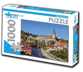 TOURIST EDITION Puzzle Český Krumlov (č.12) / 1000 dílků / od 14 let
