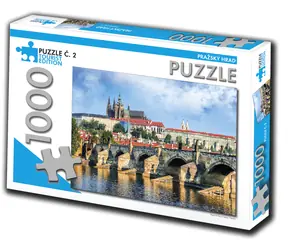TOURIST EDITION Puzzle Pražský hrad (č.2) / 1000 dílků / od 14 let