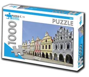TOURIST EDITION Puzzle Telč (č.11) / 1000 dílků / od 14 let