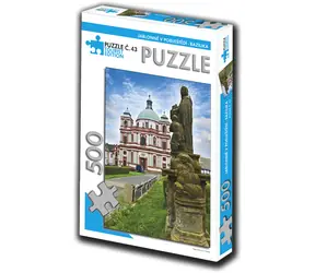 TOURIST EDITION Puzzle Jablonné v Podještědí, bazilika (č.43) / 500 dílků / od 12 let