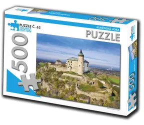 TOURIST EDITION Puzzle Kunětická hora (č.63) / 500 dílků / od 12 let