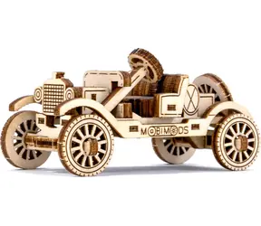 WOODEN CITY 3D Dřevěné puzzle Superfast Retro Ride 2 / 39 dílků / od 8 let